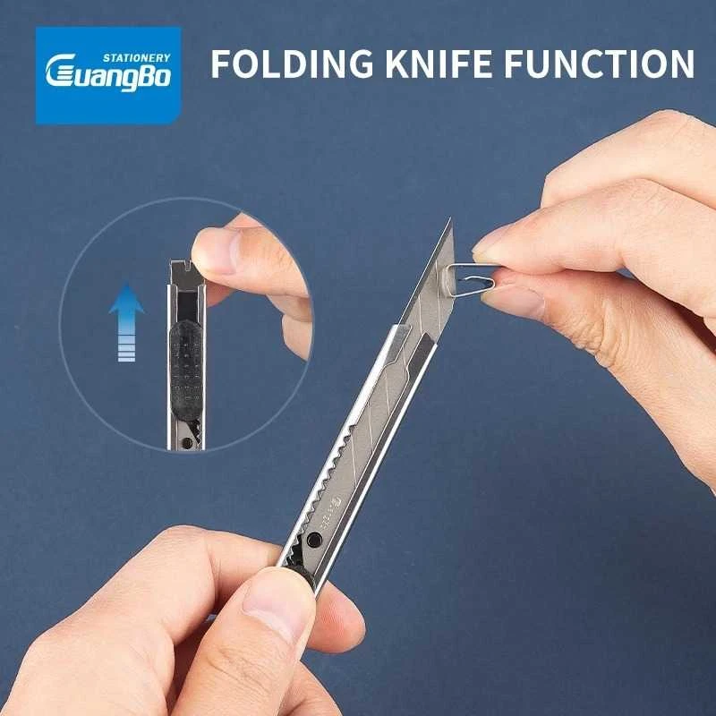 Cutter Guangbo  Silver HWW71051 Knife / Pisau Pemotong Ukuran Kecil